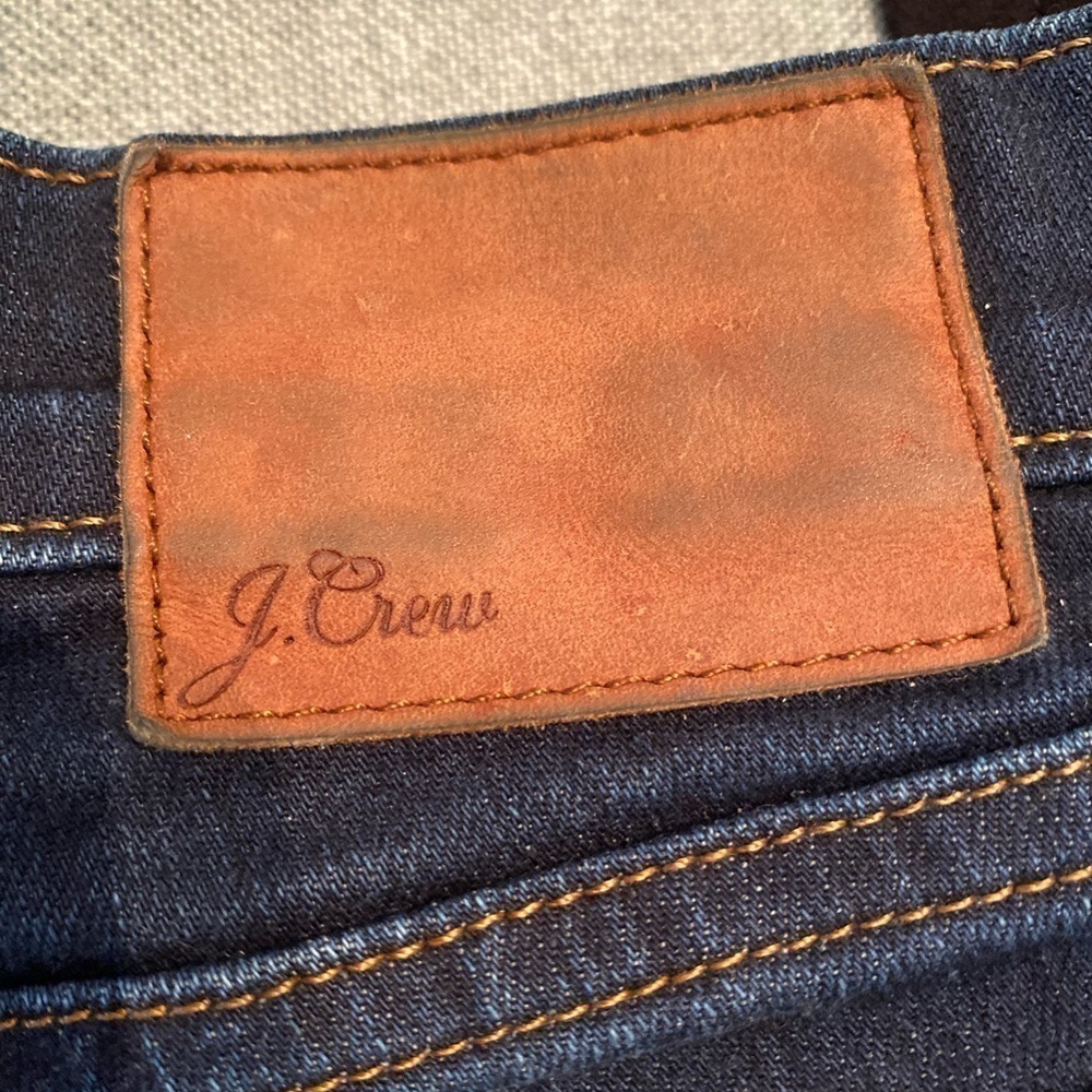 J. Crew toothpick Classic Dark wash size 27 - Picture 8 of 11
